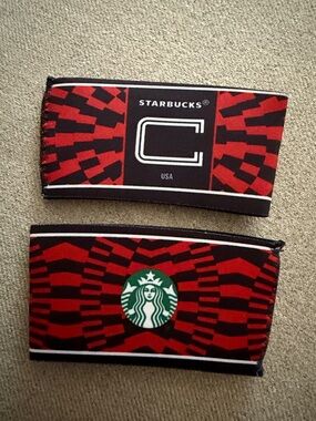Starbucks FIFA World Cup USA Captain Cup Sleeves, Set of 2